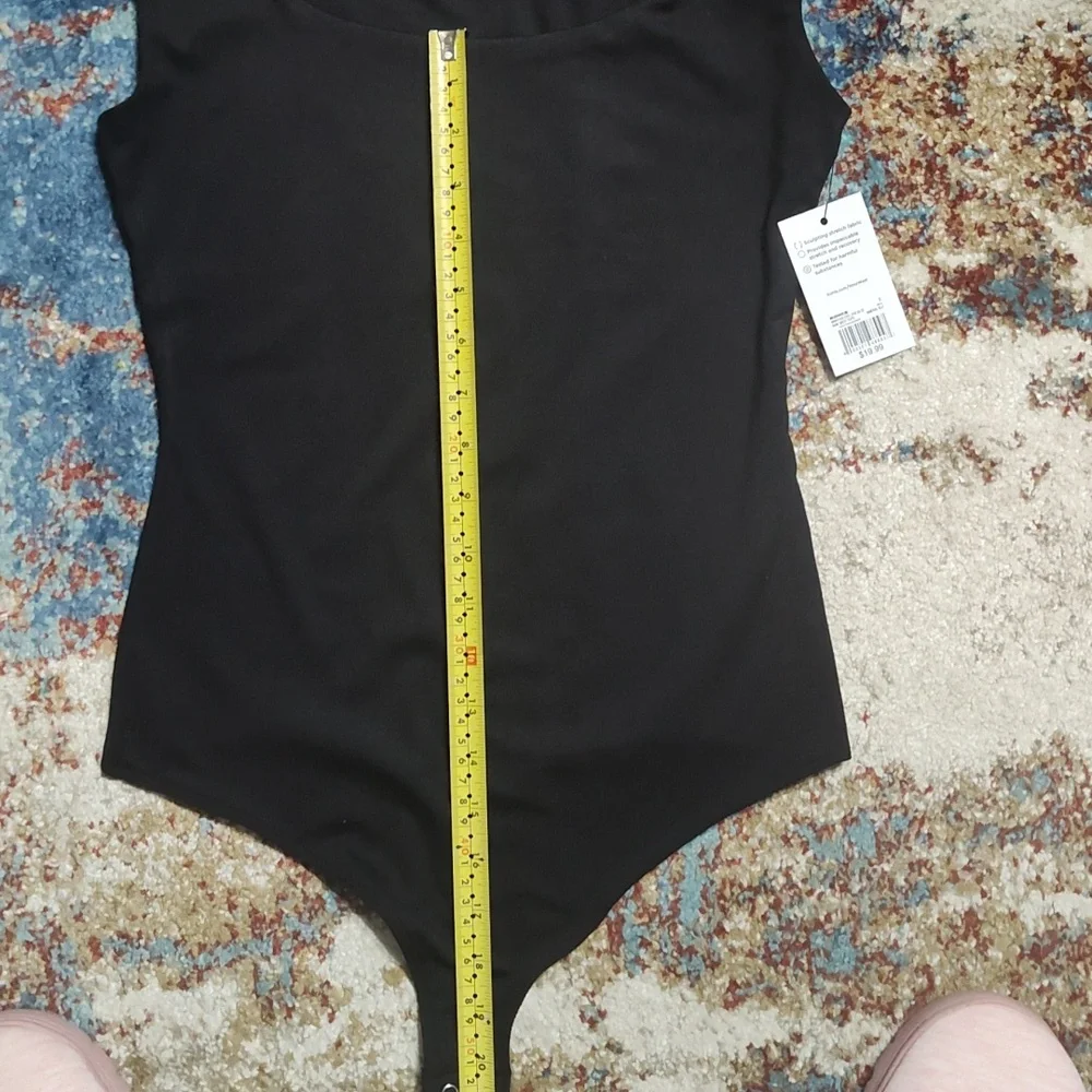 Nine West Black Women's Sculpting Bodysuit - Picture 8 of 9